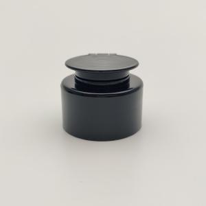 China Recycled Black 28 410 Flip Top Cap Wiith Screw Lock Leakage Resistant wholesale
