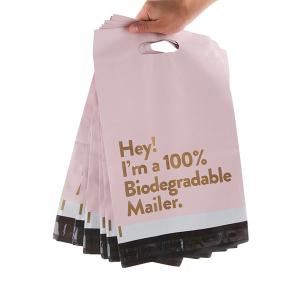 China 15mic-60mic Compostable Mailer Bag For Shipping wholesale