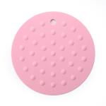 Round Thick Silicone Heat Resistance Silicone Placemat Hot Pads