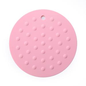 China Round Thick Silicone Heat Resistance Silicone Placemat Hot Pads wholesale