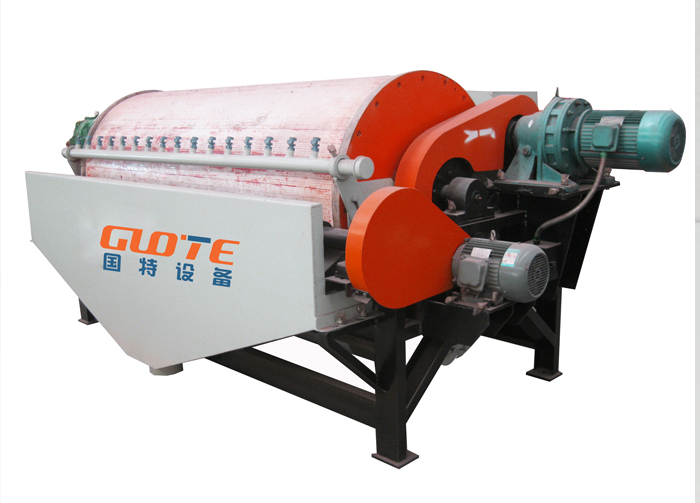 accuracy 3000 KG Wet Magnetic Drum Separator for Hematite Concentration Equipment