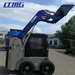 China LTMG Full Hydraulic System 6 Wheel Skid Steer / Rubber Track Loader 51 HP Power wholesale