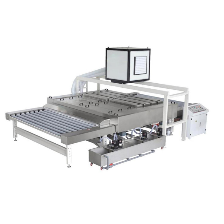 Horizontal Washing And Drying Machine Easy Opration Glass Cleaning Use