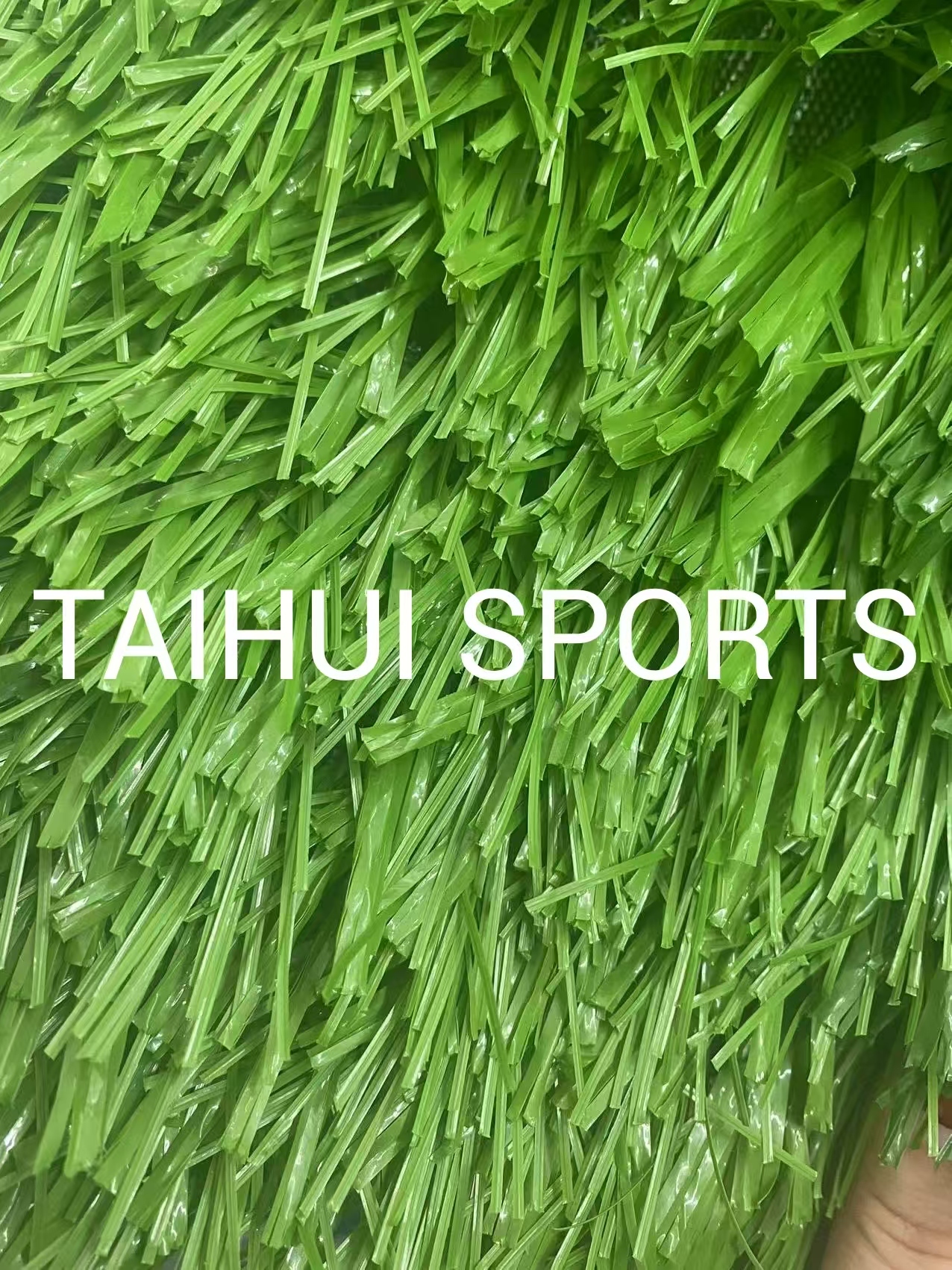 50mm Artificial Grass For Football Turf Eco Friendly Excellent Shock Absorption