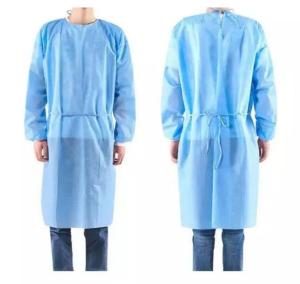 China CPE Isolation Gowns Infection Control wholesale