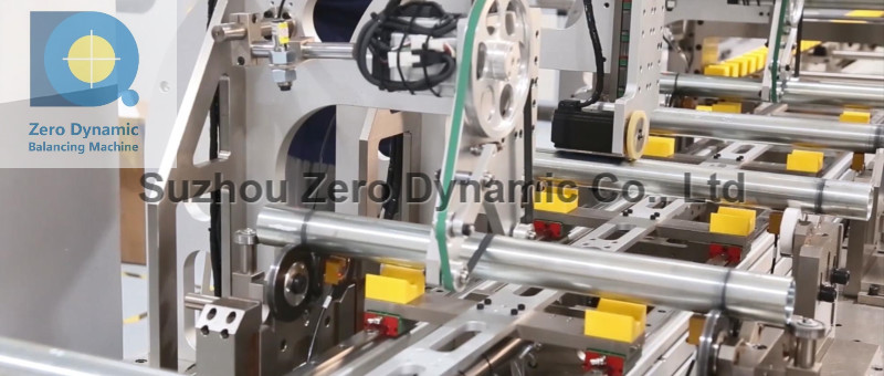 Customized Treadmill Running Machine Roller Balancing Machine With Transmission Line Welding Correction