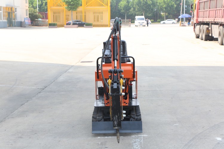 High Fuel Efficiency 0.8 T Crawler Mounted Hydraulic Excavator Mini Garden Digger