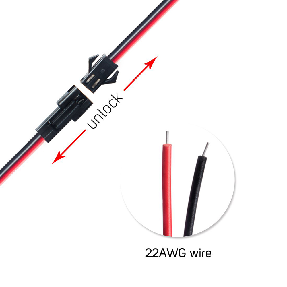 Upgrade Your Hotel Room JST Cable with 2 3 4 Pin SM Male Female Connector and Wire