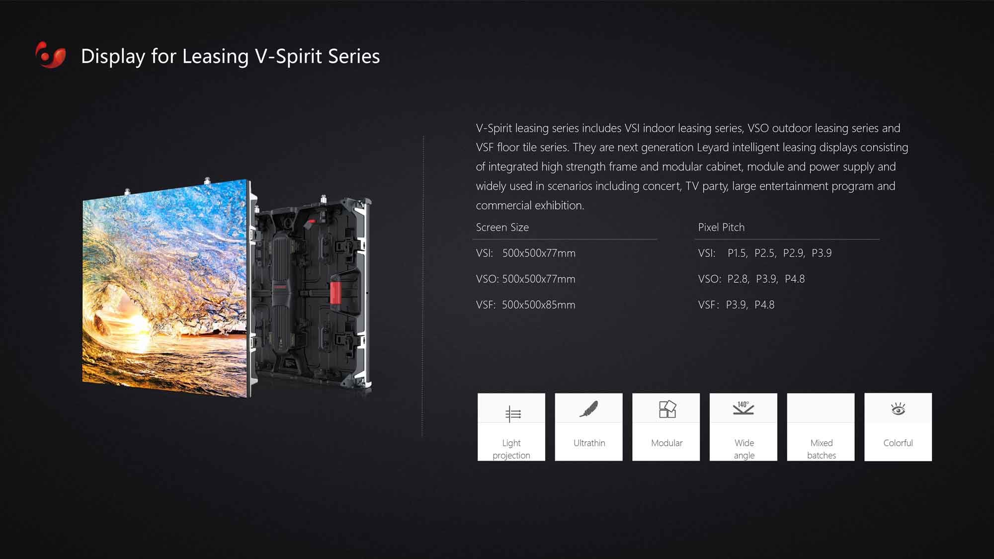 P3.91 Outdoor Rental LED Screen Stage Video Wall 1/16S Scan mode