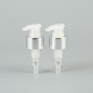China 24/410 28-410 Dispensing Lotion Bottle Pump Silver wholesale