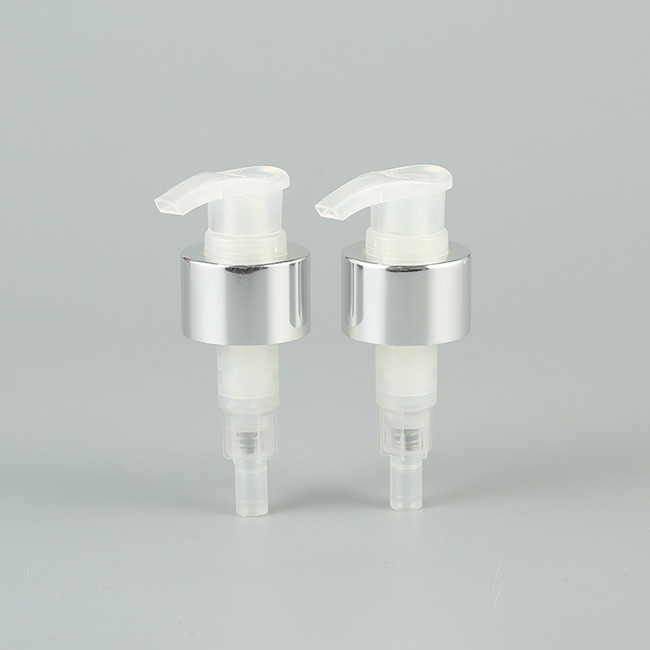 24/410 28-410 Dispensing Lotion Bottle Pump Silver