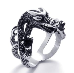 China Tagor Jewelry Super Fashion 316L Stainless Steel Casting Ring PXR199 wholesale