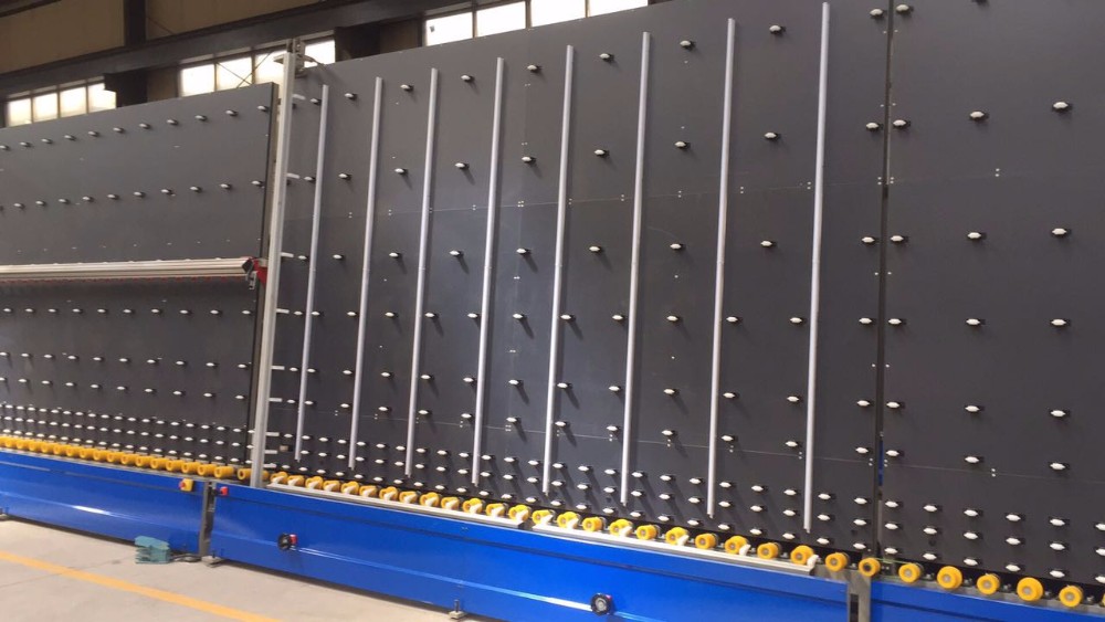 Curtain Wall Double Glazing Equipment , Insulated Glass Machinery Full Automatic