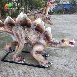 China Water Proof Replica Fiberglass Animatronic Animatronic Stegosaurus Statue wholesale