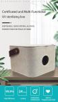 UV Phone Sterilizer Box Jewelry Phone Cleaner Sanitizer Disinfection Box care of