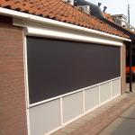 Remote Control Waterproof Outdoor Zip Track Blinds UV Resistant