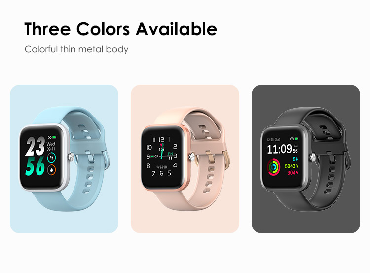 Touch Screen 240*240 Thickness 8.5mm Waterproof Sport Smart Watch
