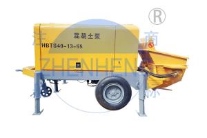 China S Valve Electric Concrete Pump 40m3 / H Capacity 4570 × 1780 × 2060mm Size wholesale