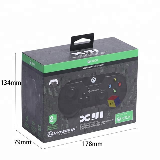Rigid Cardboard Xbox One Packaging Box Customizable Easy Carrier Lightweight