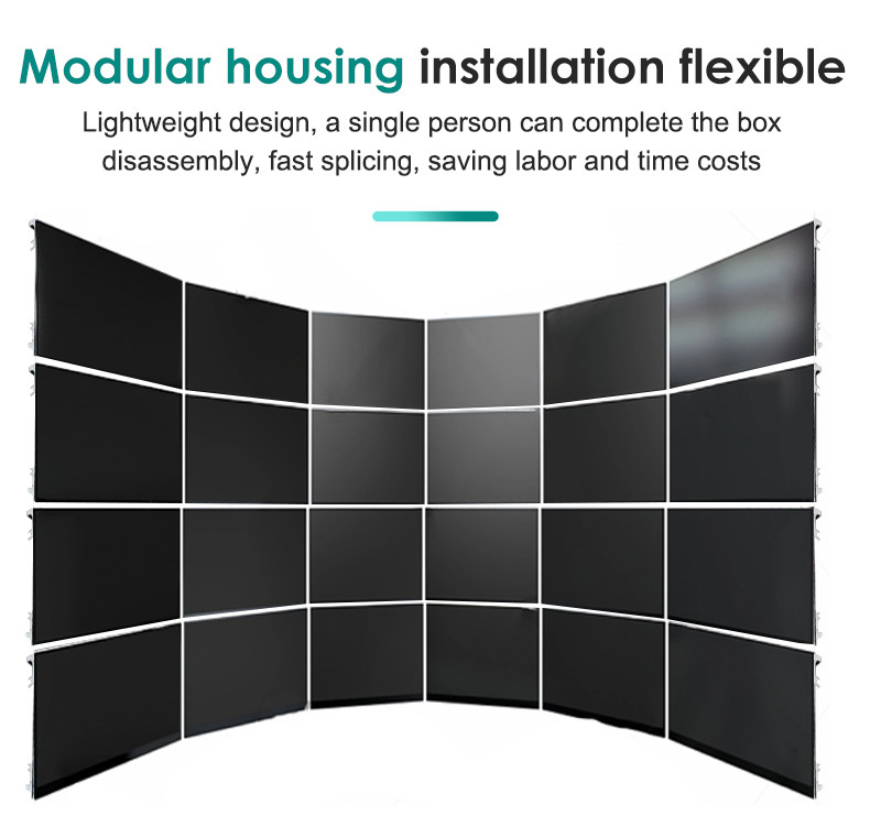 6000cd/m2 LED Rental Screen IP65 Advertising LED Display Screen P4.81