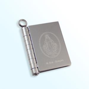 China 316L Stainless Steel Rectangle Square Shaped Necklace Pendant LPS0050 wholesale