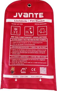 China Fire Rescue Fire Extinguisher Blanket 100% Glass Fiber Fire Retardant Blanket wholesale