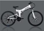 30 - 50Km/h Electric Folding Bike 48V 10.4AH Battery 250W - 350W CE Certificated