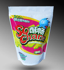 Food Grade Custom Printed Stand Up Pouches Plastic Flexible Up To 8 Colors