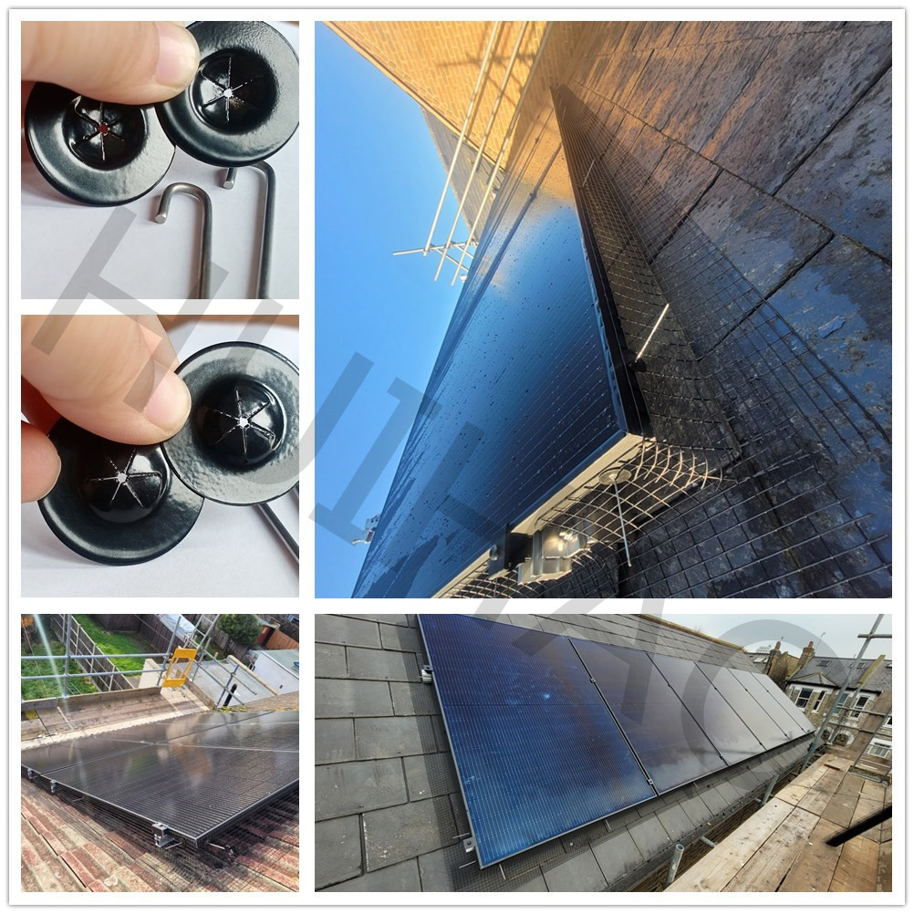 Stainless Steel 2.0mm Dia Solar Panel Clips To Secure Bird Proofing Wire Mesh
