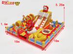PVC Tarpaulin Dragon Park Inflatable Jumping Castle For Children