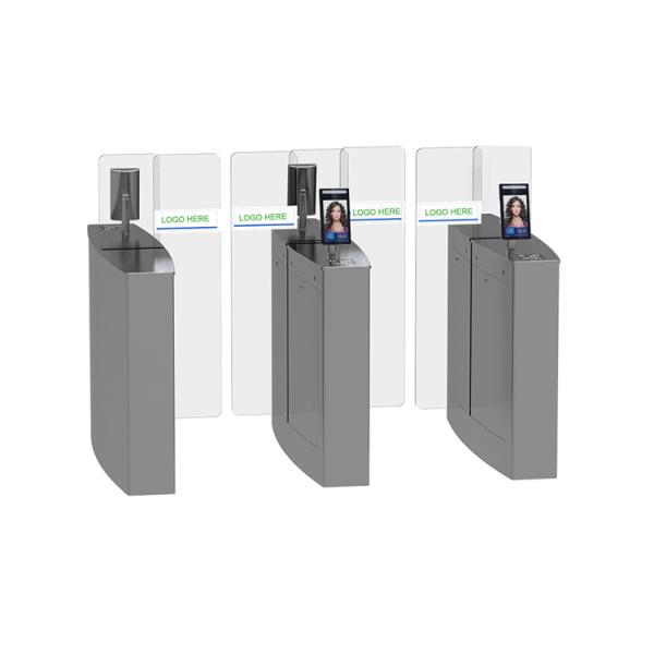 Face Recognition Fingerprint Turnstile Barrier Gate For Gyms