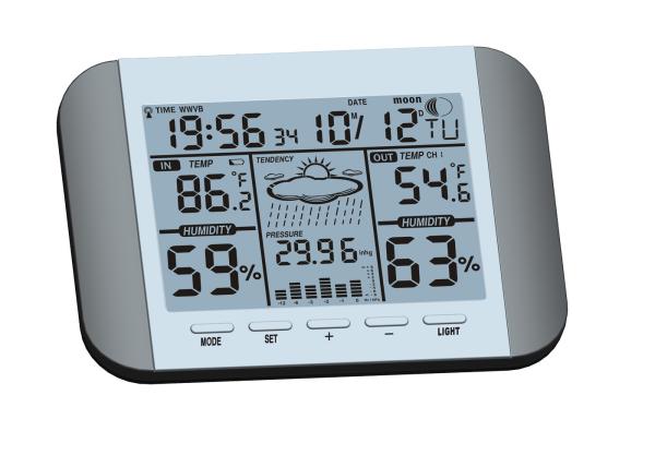 High quality Wireless Digital LCD Pressure Gauge Weather Station temperature