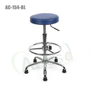 Dust Free ESD PU Anti Static Chairs Blue Adjustable Height
