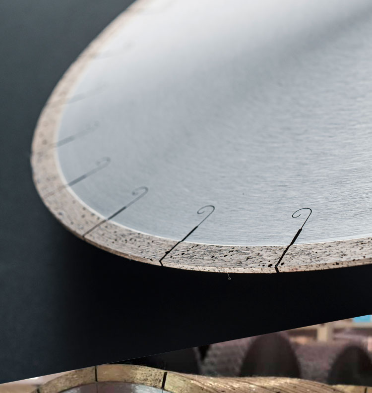 ODM Support 24 inch Thin Diamond Circular Glass Saw Blade for Sintered Stone Cutting