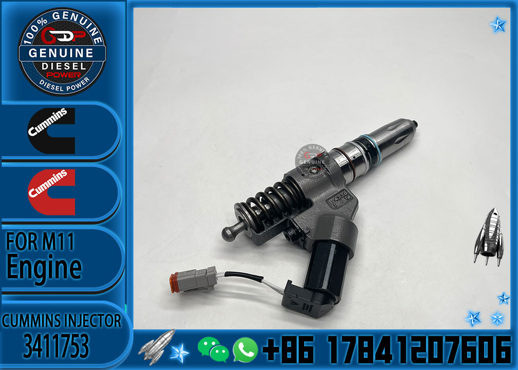 3411756 Recommended M11 Diesel Engine Injector Fuel Injector Assembly 3411754 for Construction Machinery Parts from Xian