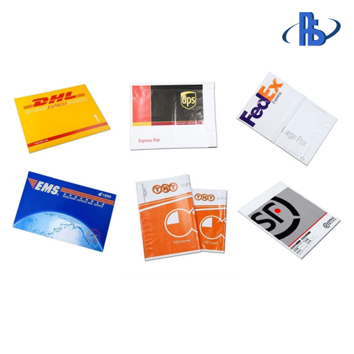 DHL Courier Plastic Mailing Bags Tear Proof For Important Documents