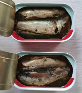 China 0.125kg HALAL Canned Sardines In Vegetable Oil wholesale