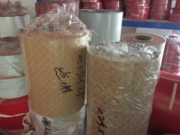 Tensile Strength Polyester Lamination Film , 0.18mm Polyester Fiber Roll For