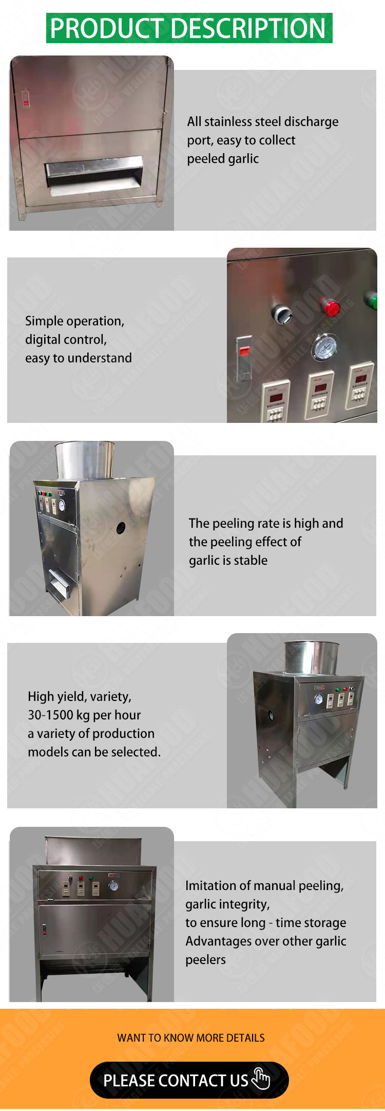 small automatic garlic peeling machine, garlic peeler machine, small garlic cleaning machine