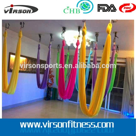 Virson Yoga & Pilates Type Flying Portable yoga Hammock Yoga Swing