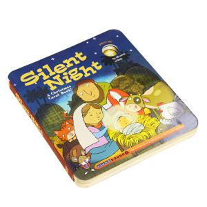 China customized Sound Photo Board Book Printing 1mm pages thickness wholesale