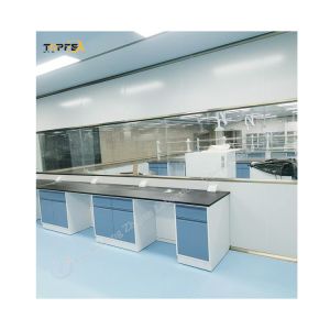 High Durability Lab Wall Bench With Modern Design And Ceramic Table Top