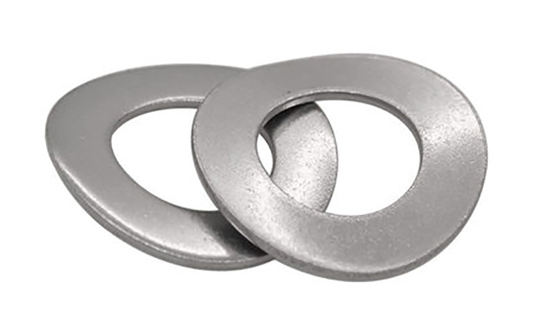GB955 Stainless Steel Wave Spring Washer 200HV SUS304 Small Waveform Flat Washer
