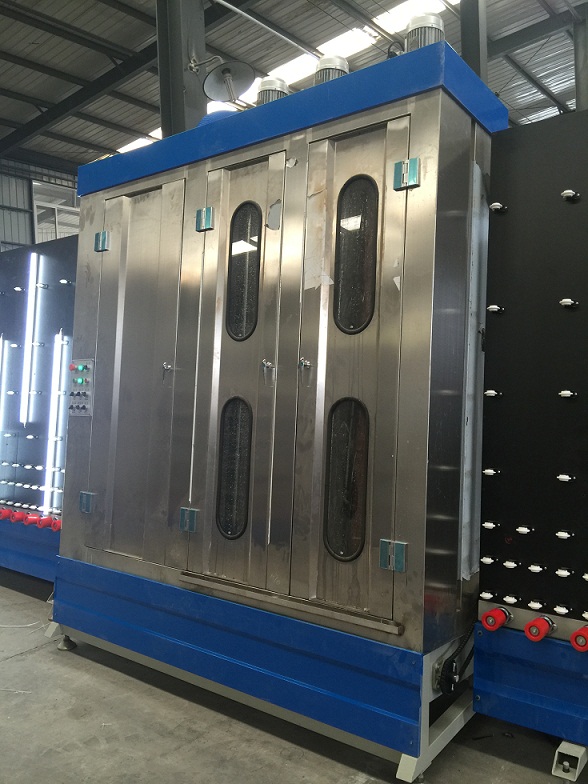 Automatic vertical glass production line