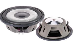 China 12 Inch Competition Car Speakers , Competition Car Audio Speakers Silver Color wholesale