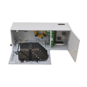 China RAL 7035 Fiber Optic Distribution Box Splitter 150mm Mulit Function wholesale