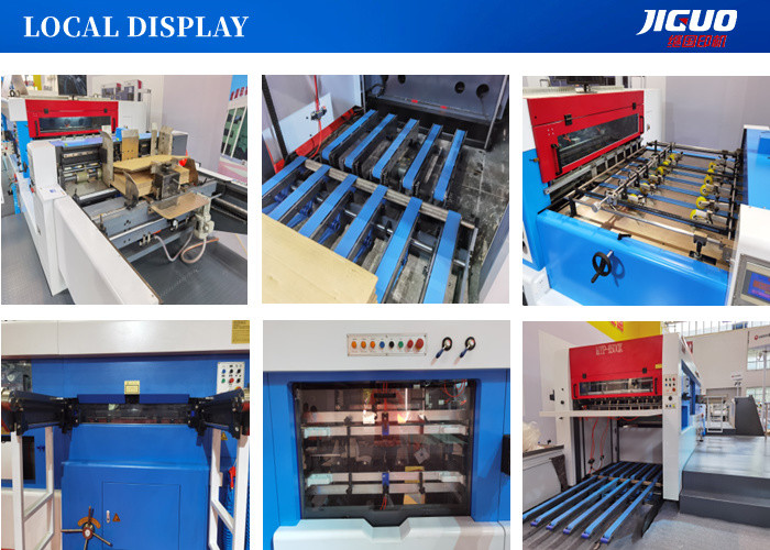 Lead Edge Waste Paper Stripping Machine Corrugated Cardboard Automatic Die Cutter