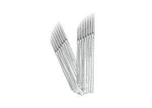 China Silver Stainless SteelEyebrow Tattoo Manual Permanent Makeup Needle 15 Pins wholesale
