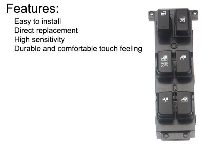 Front Left Master Window Control Switch Low Specifica Six Key Blue Light