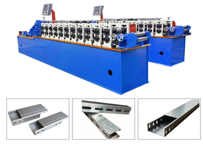 Punch Steel Strut Channel Cable Tray Manufacturing Machine